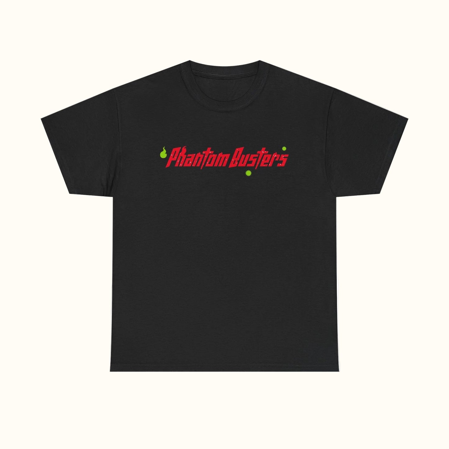 Phantom Busters Logo T-Shirt Black