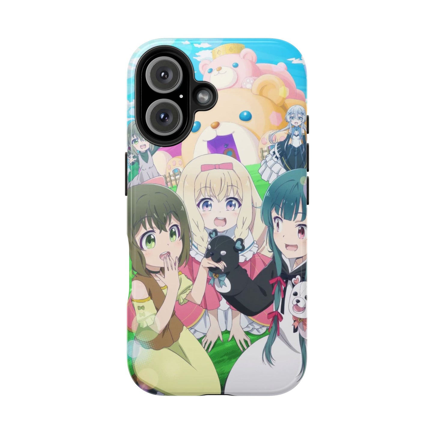 Kuma Kuma Kuma Bear Phone Case iPhone 16