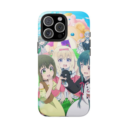 Kuma Kuma Kuma Bear Phone Case iPhone 16 Pro Max