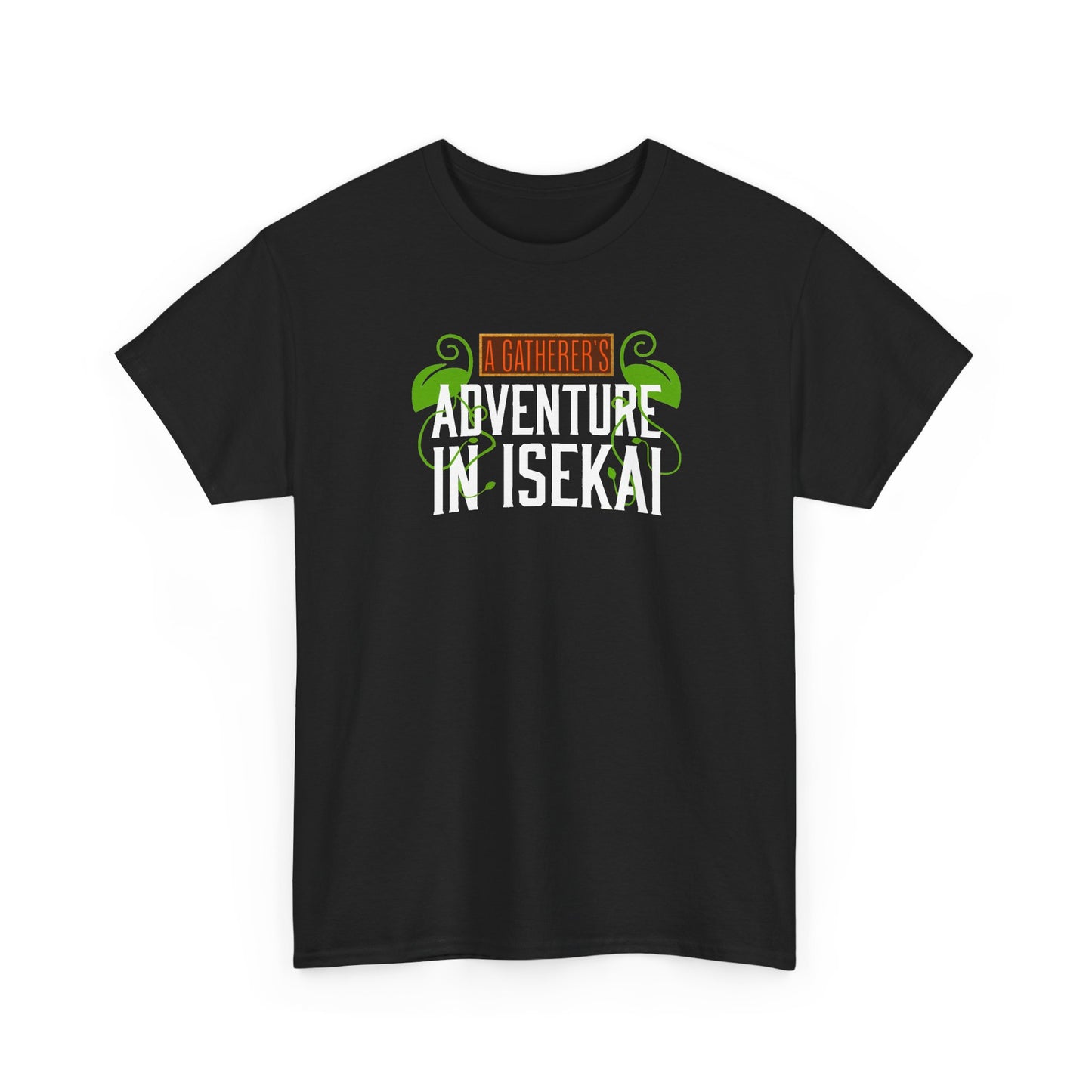 Adventure in Isekai Black T-Shirt