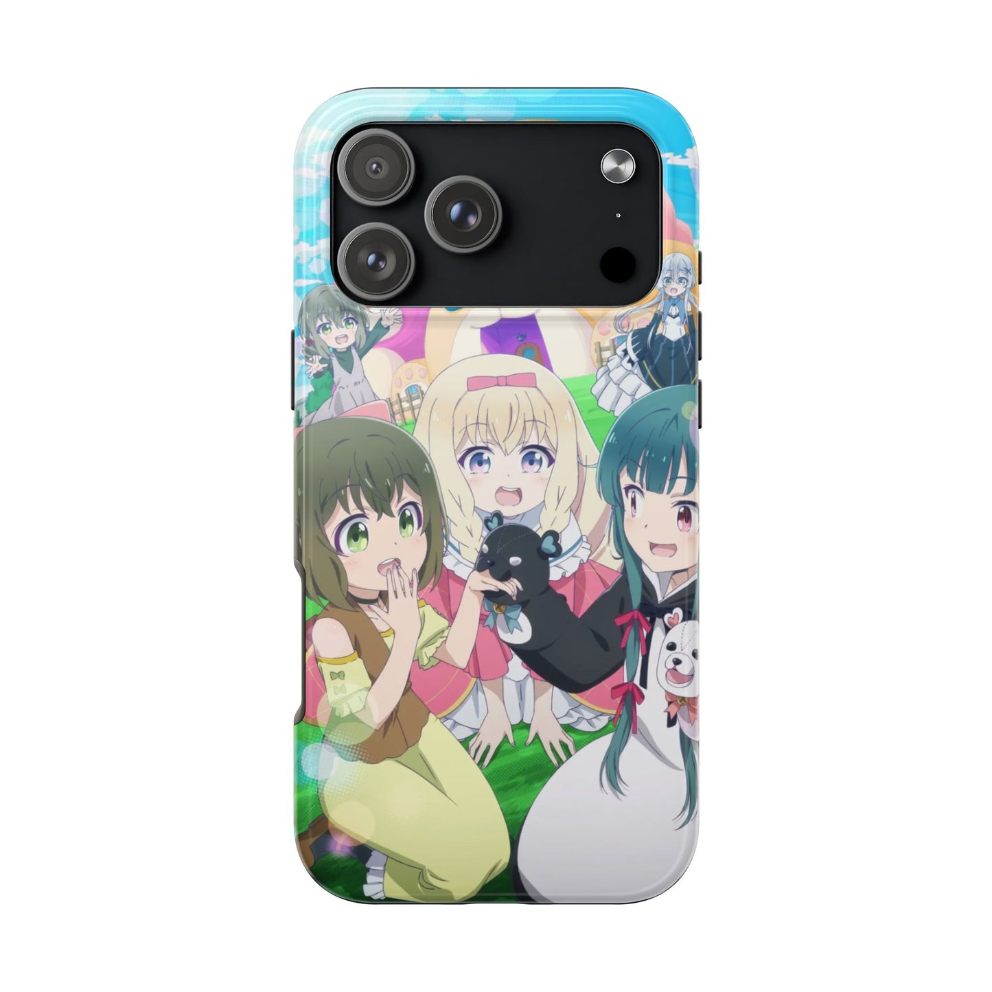 Kuma Kuma Kuma Bear Phone Case iPhone 17 Pro Max