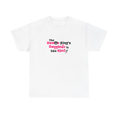 The Daughter of the Demon Lord Is Too Kind Graphic T-Shirt White