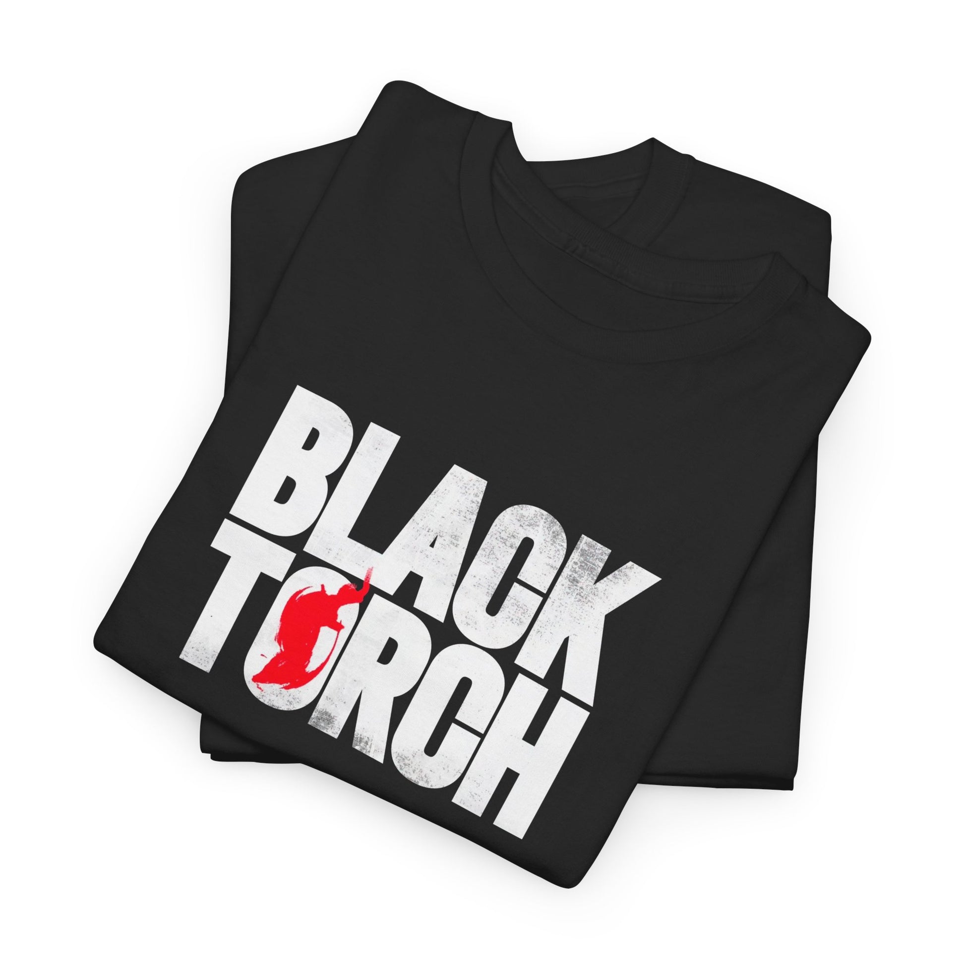Black Torch Anime logo T-Shirt