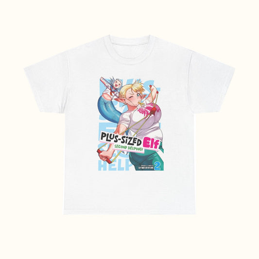 Plus Sized Elf Elfuda T-Shirt White