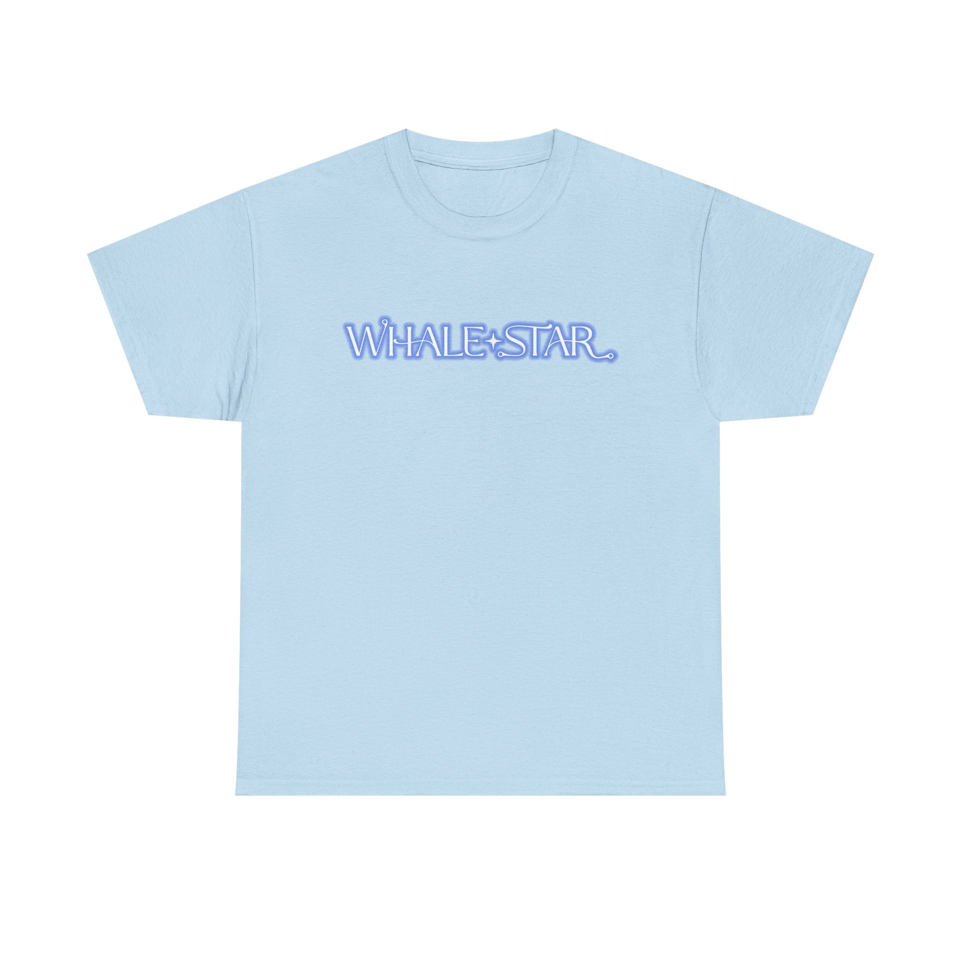 Whale Star Logo T-Shirt Light Blue