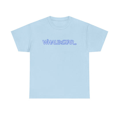 Whale Star Logo T-Shirt Light Blue