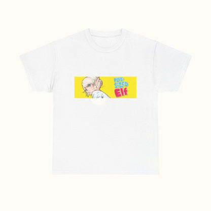 Plus Sized Elf Box T-Shirt White