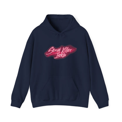 Serial Killer Isekai Hoodie Navy