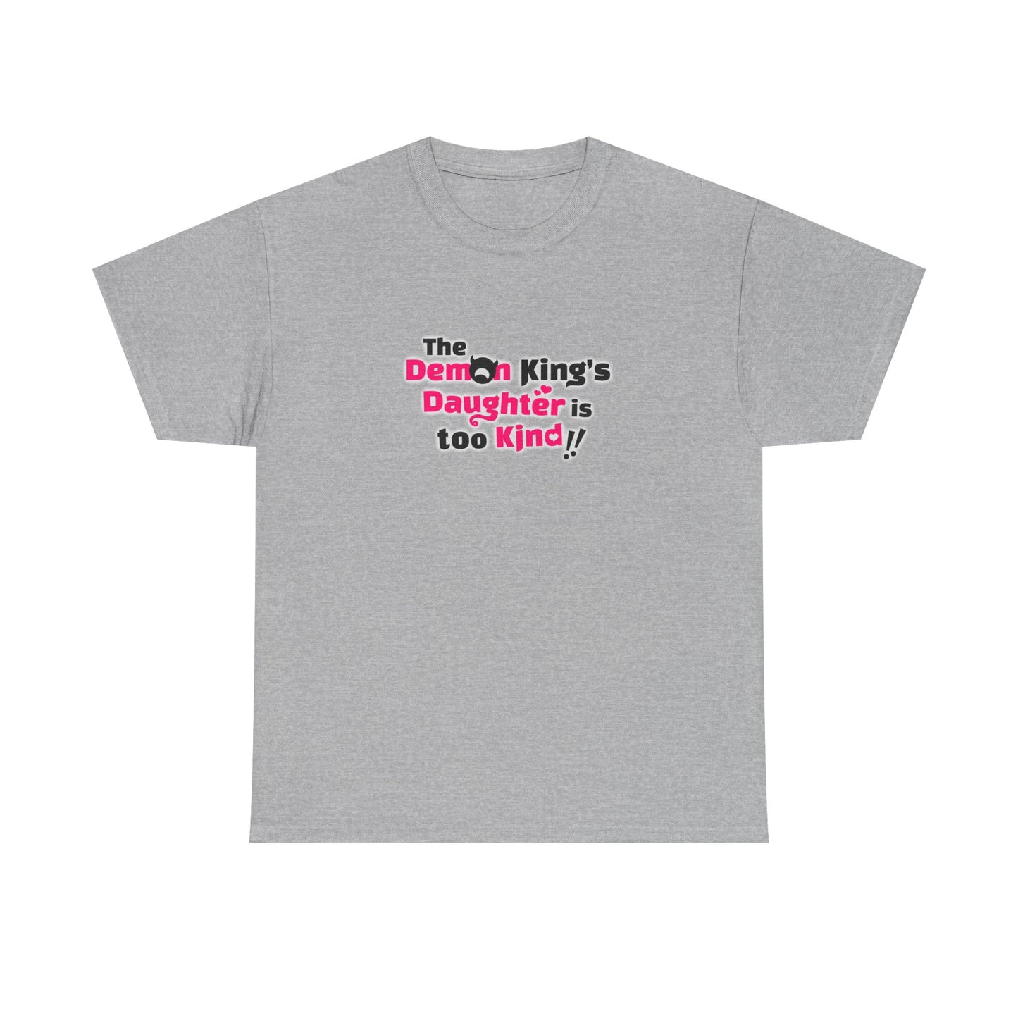 The Daughter of the Demon Lord Is Too Kind Graphic T-Shirt Sport Grey