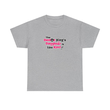 The Daughter of the Demon Lord Is Too Kind Graphic T-Shirt Sport Grey