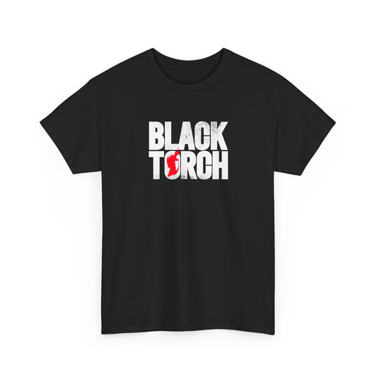 Black Torch Anime logo T-Shirt Black