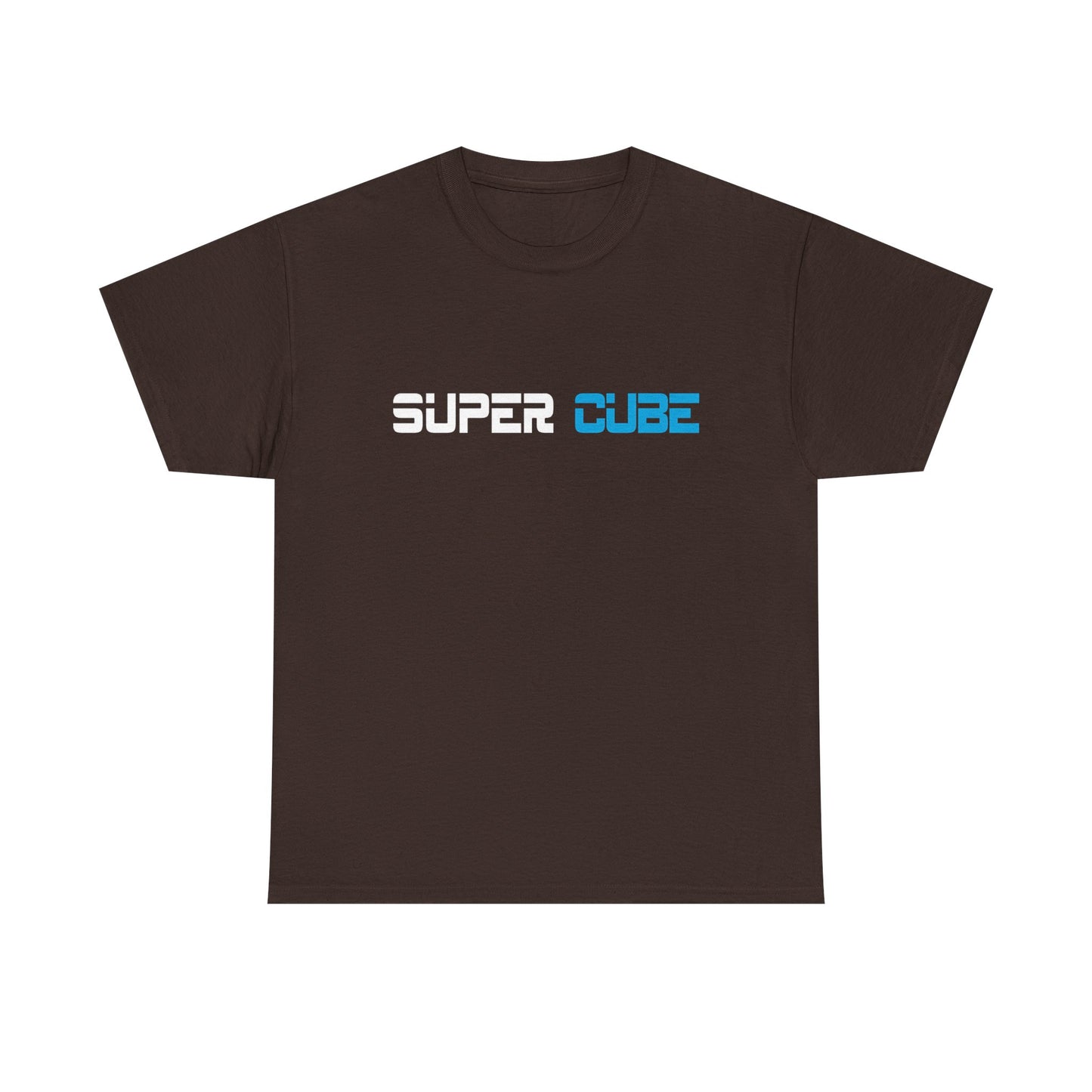 Super Cube T-Shirt Logo Dark Chocolate