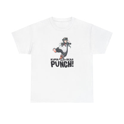 Kuma Kuma Kuma Bear Black And White T-Shirt White