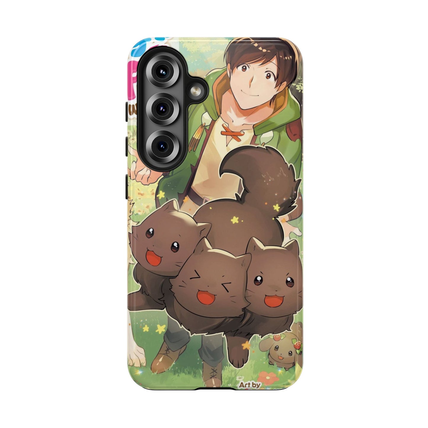 Fluffy Cafe in Another World Luke Phone Case Samsung Galaxy S25