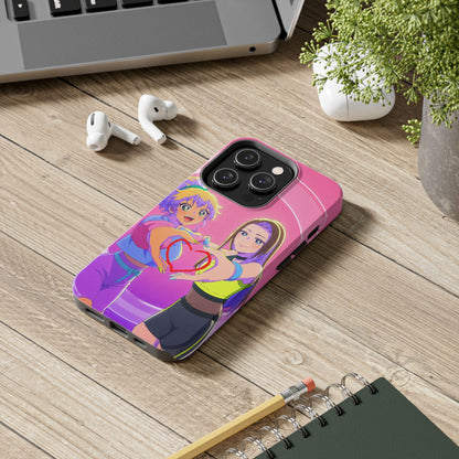 Gals can't be kind to Otaku ?! - Ijichi and Amane Phone Case