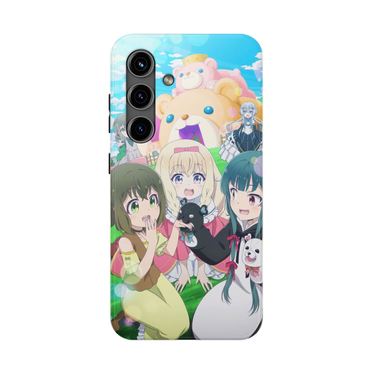 Kuma Kuma Kuma Bear Phone Case Samsung Galaxy S24