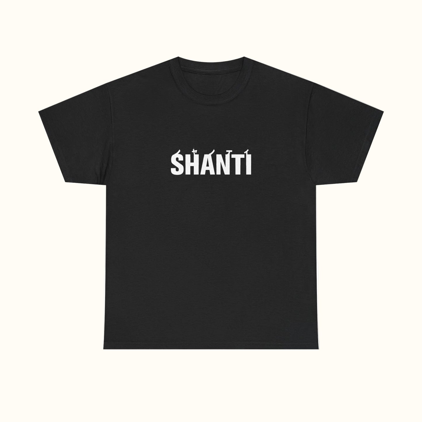Shanti Logo T-Shirt Black