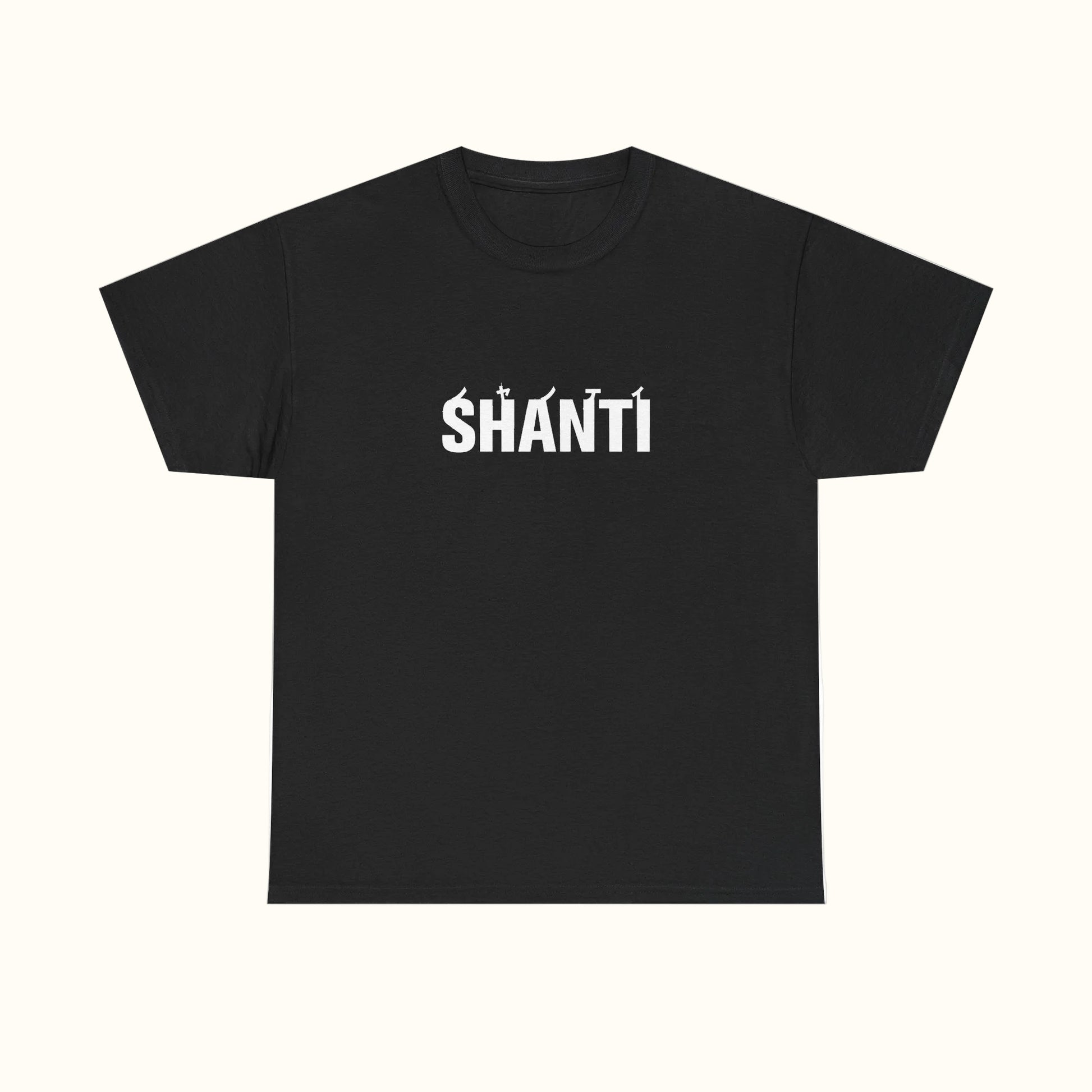 Shanti Logo T-Shirt Black