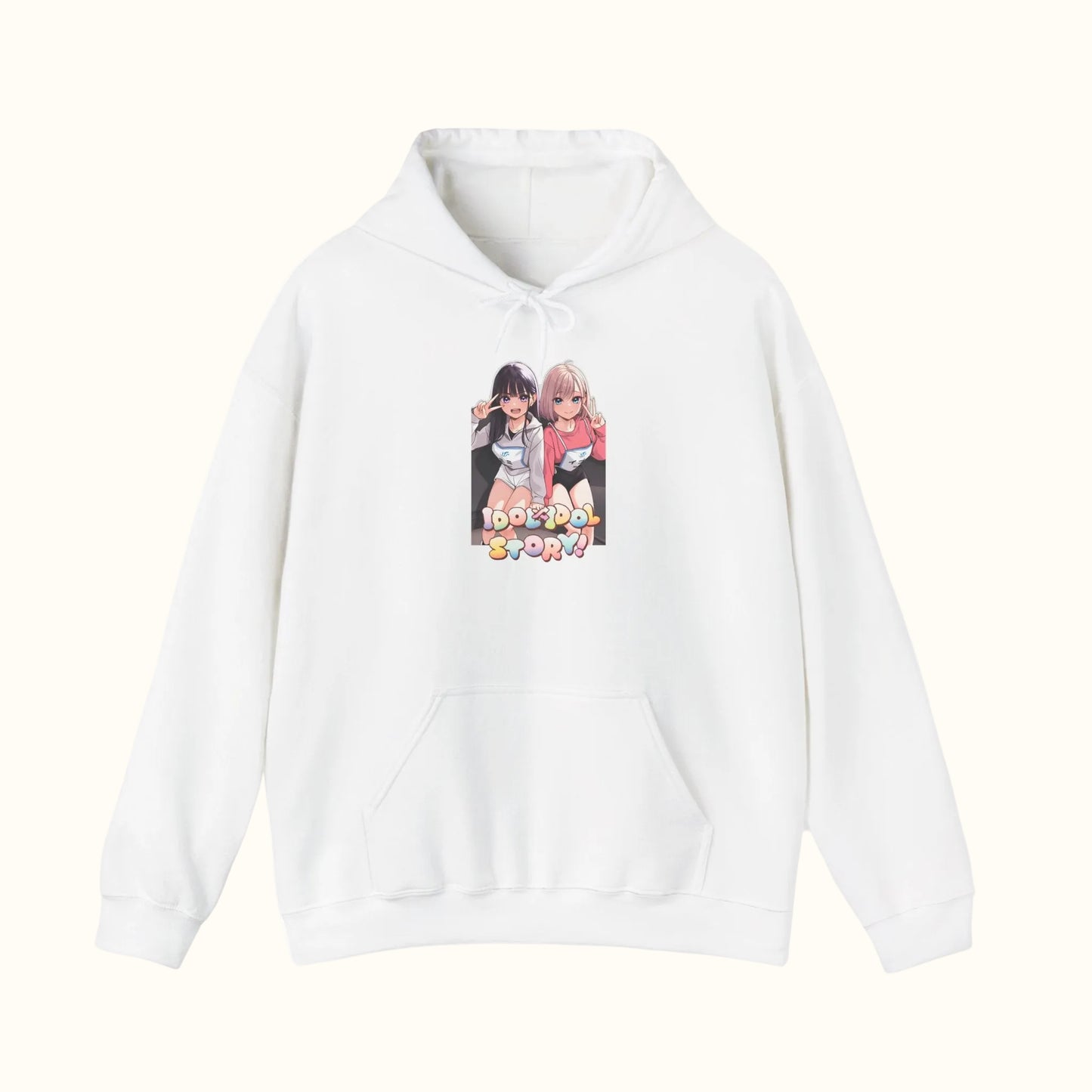 IDOL x IDOL STORY! Hoodie White
