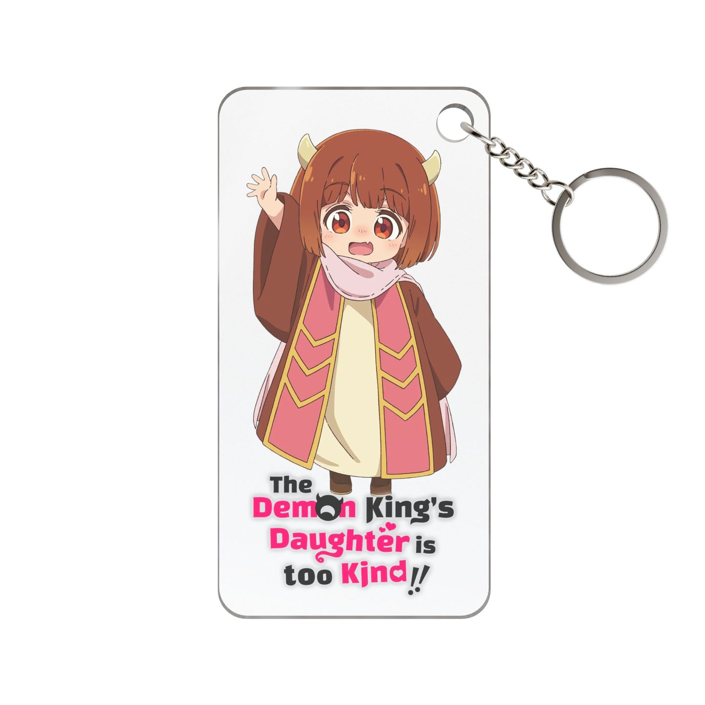 The Daughter of the Demon Lord Is Too Kind Keychain 1.18'' x 2.36'' Transparent