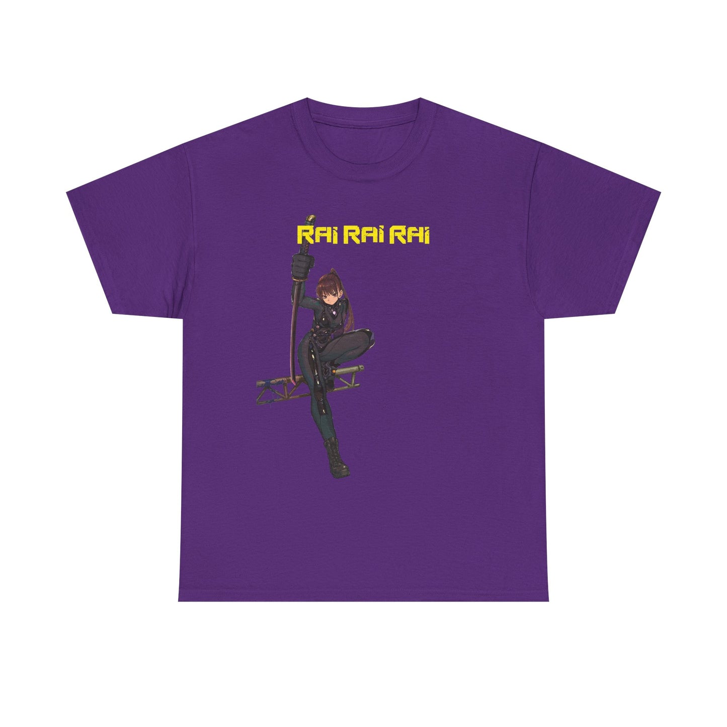 Rai Rai Rai Sumire Ichigaya Manga T-Shirt Purple