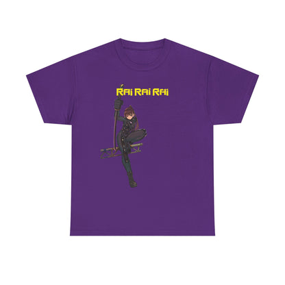 Rai Rai Rai Sumire Ichigaya Manga T-Shirt Purple