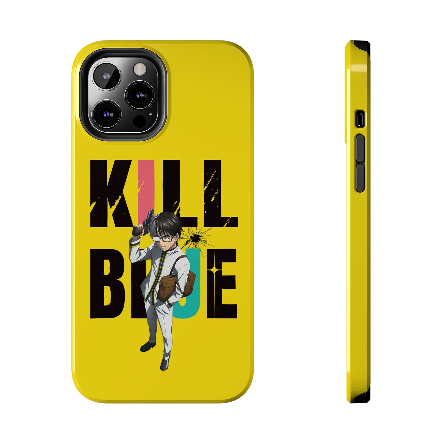 Kill Blue Manga Phone Case iPhone 12 Pro Max