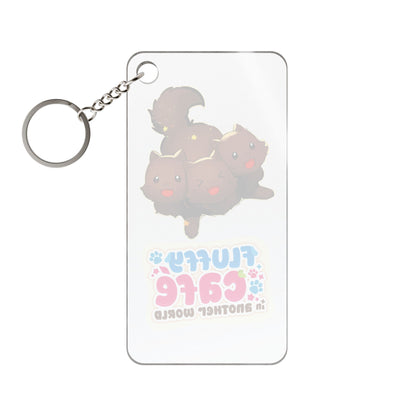 Fluffy Cafe in Another World Luke the Fenrir Keychain