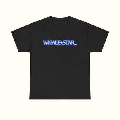 Whale Star Logo T-Shirt Black
