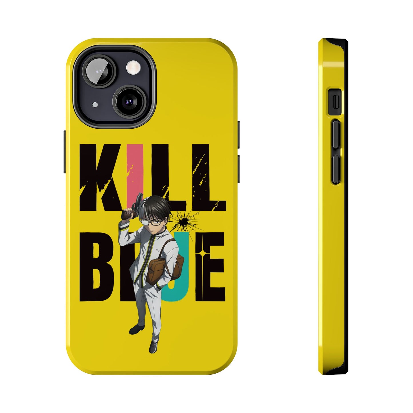 Kill Blue Manga Phone Case iPhone 13 Mini