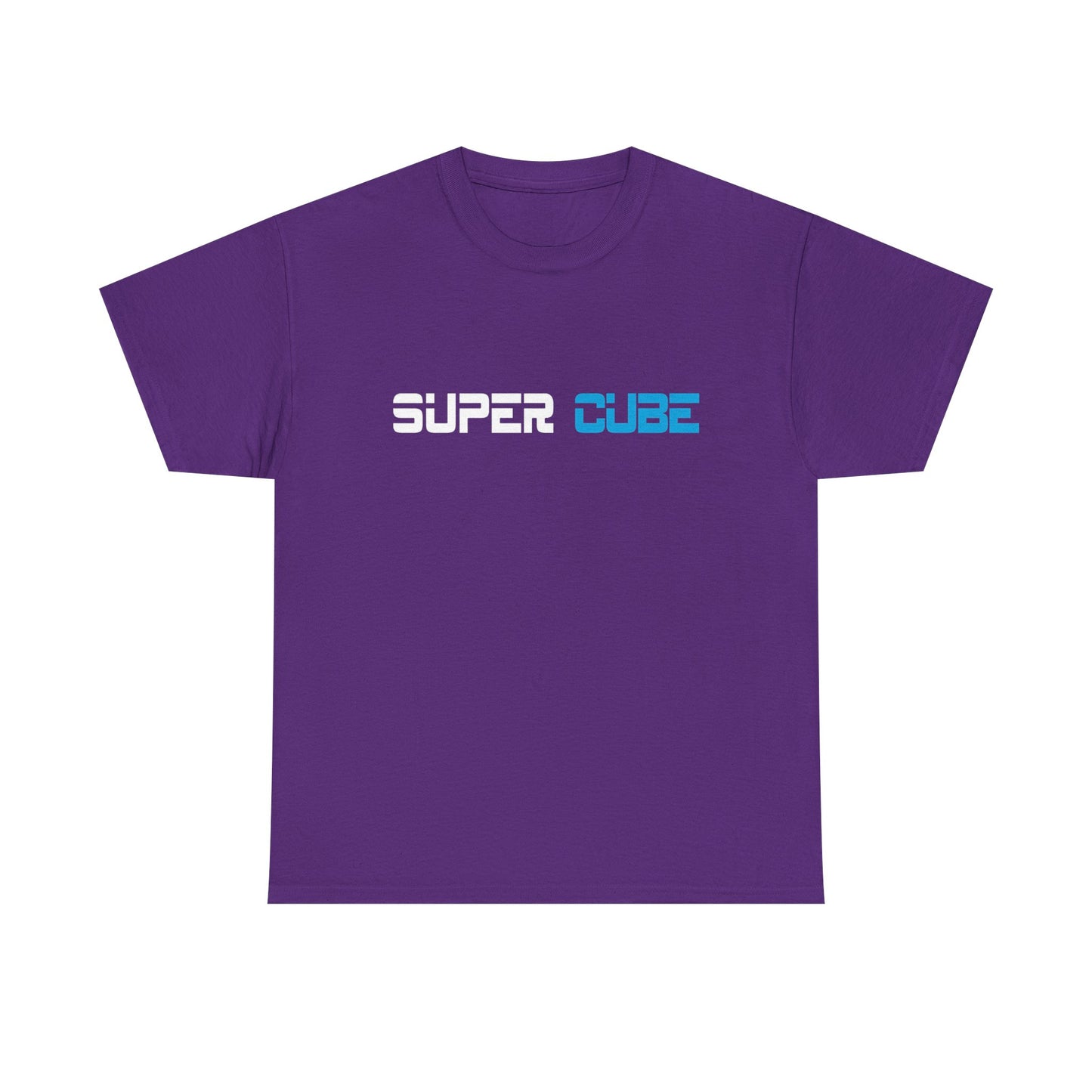Super Cube T-Shirt Logo Purple