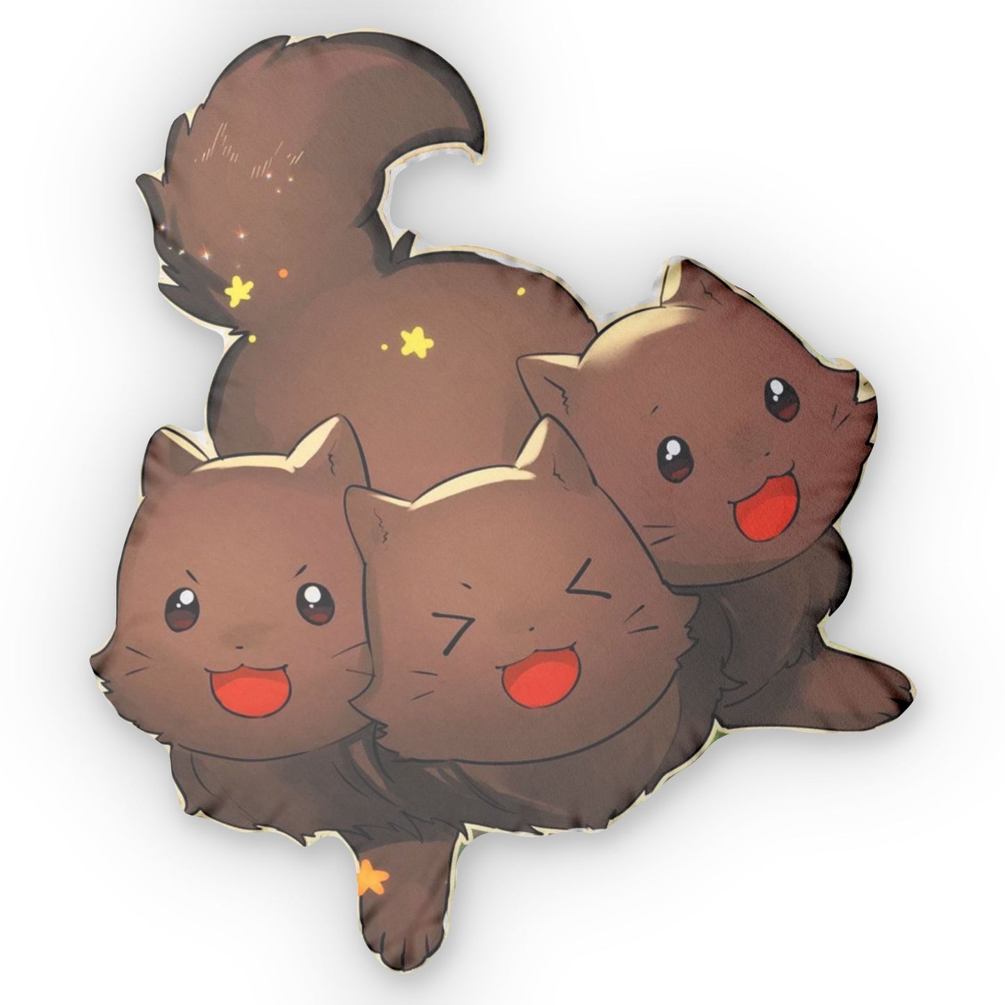 Fluffy Café in Another World Luke Plush Pillow