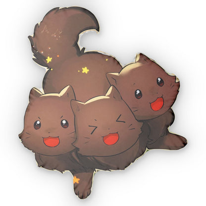 Fluffy Café in Another World Luke Plush Pillow
