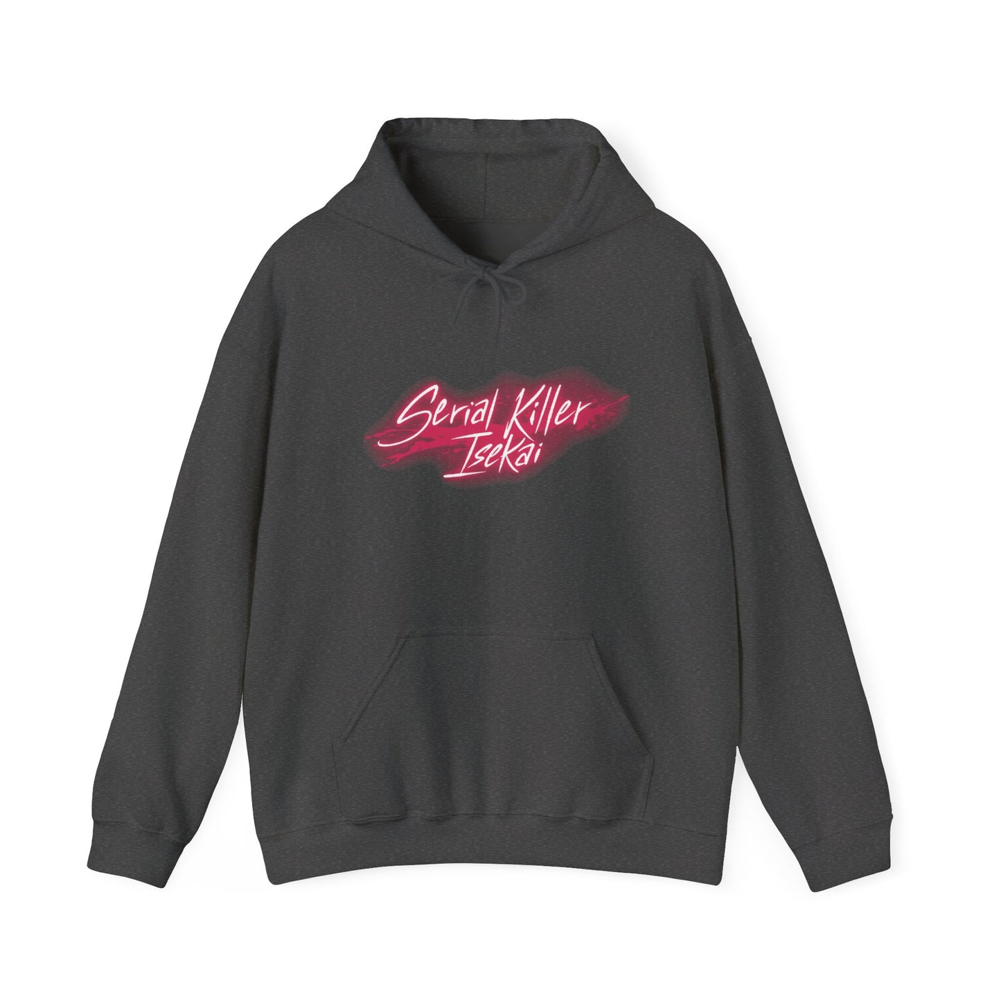 Serial Killer Isekai Hoodie Dark Heather