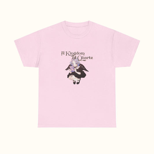 Kingdom of Quartz Blue Fallen Angel T-Shirt Light Pink XL