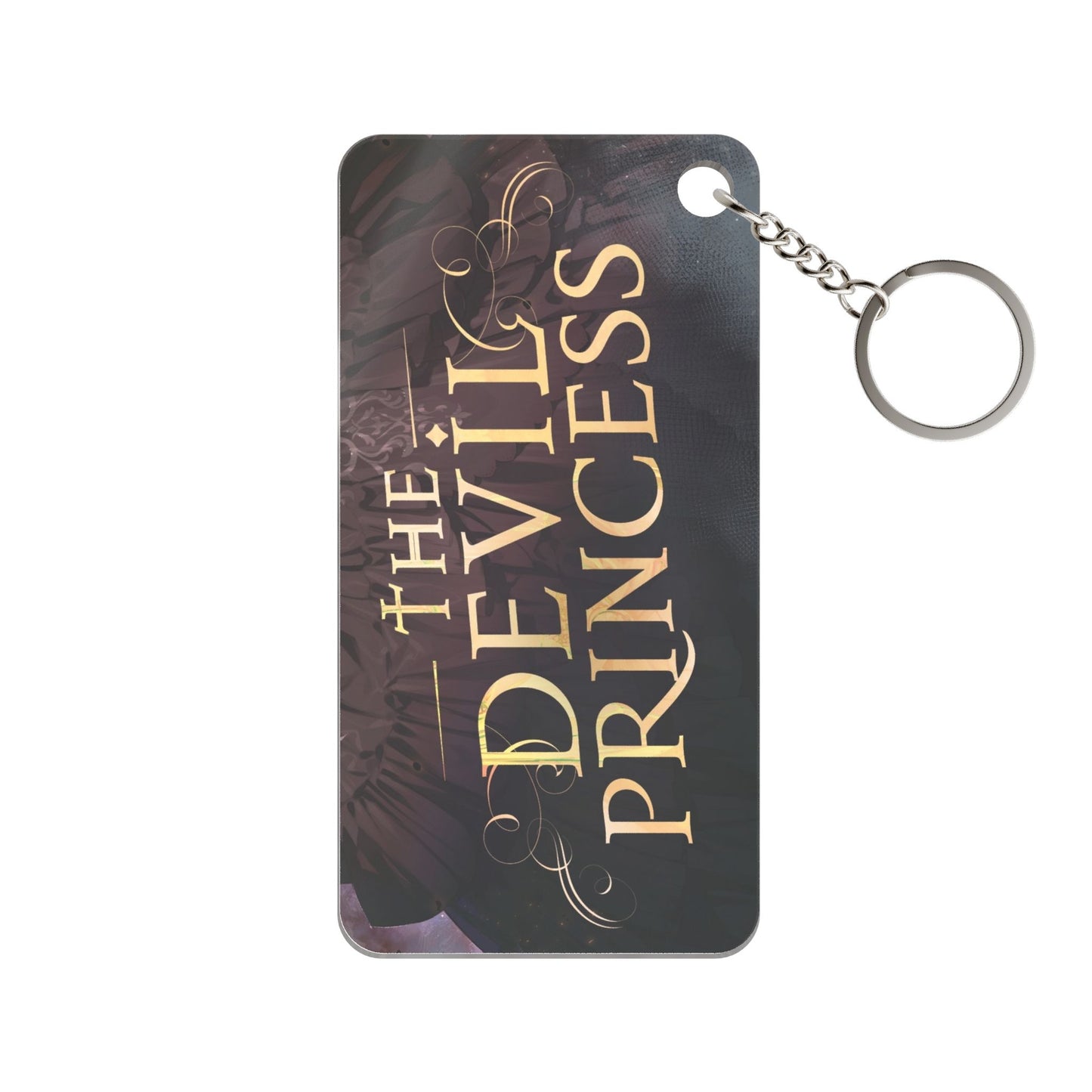 The Devil Princess Keychain 1.18'' x 2.36'' Transparent