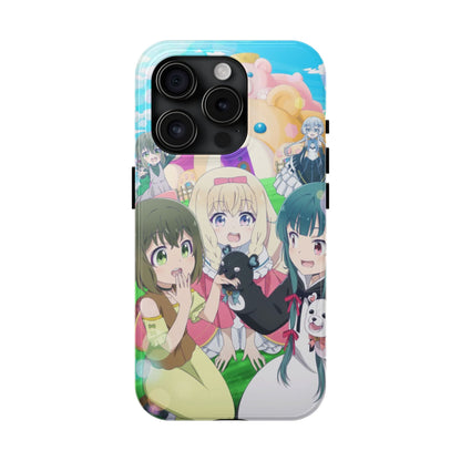 Kuma Kuma Kuma Bear Phone Case iPhone 15 Pro
