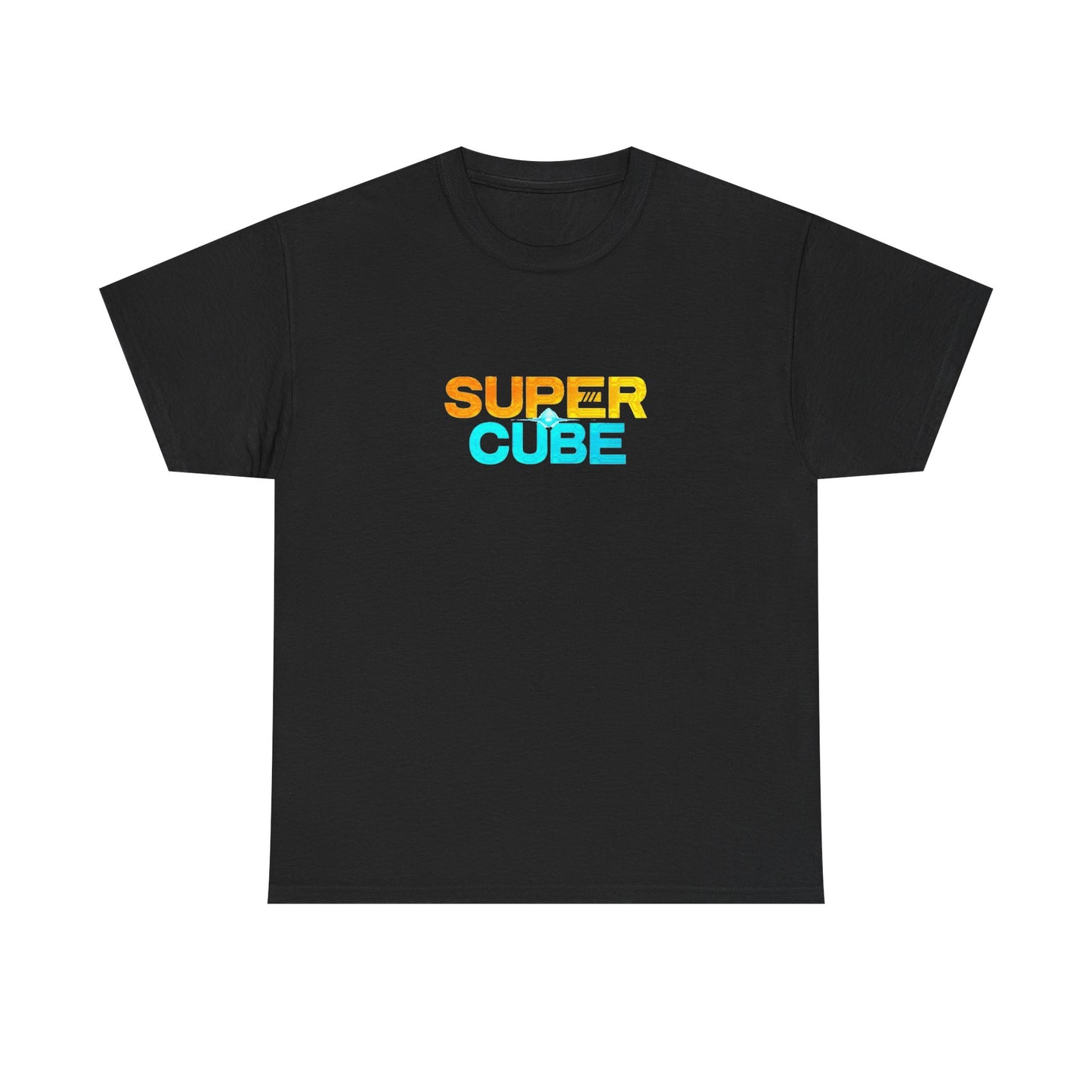 Super Cube Logo T-Shirt Black