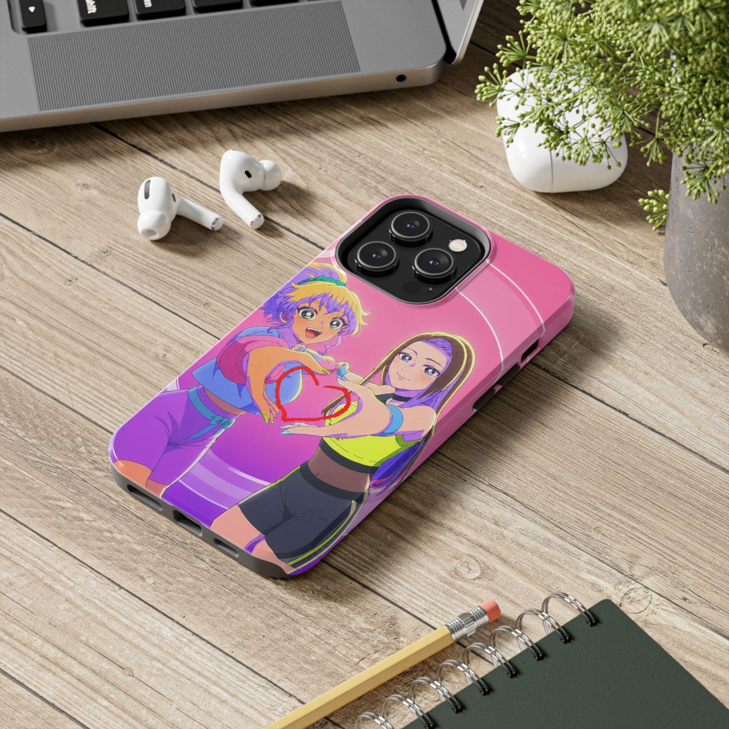 Gals can't be kind to Otaku ?! - Ijichi and Amane Phone Case