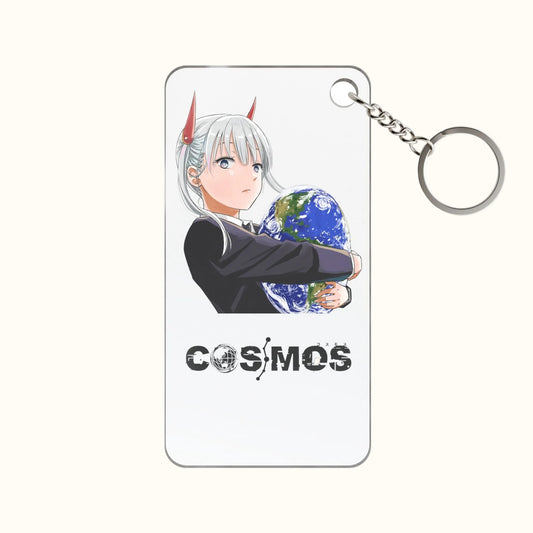 Cosmos Manga Keychain 1.18'' x 2.36'' Transparent