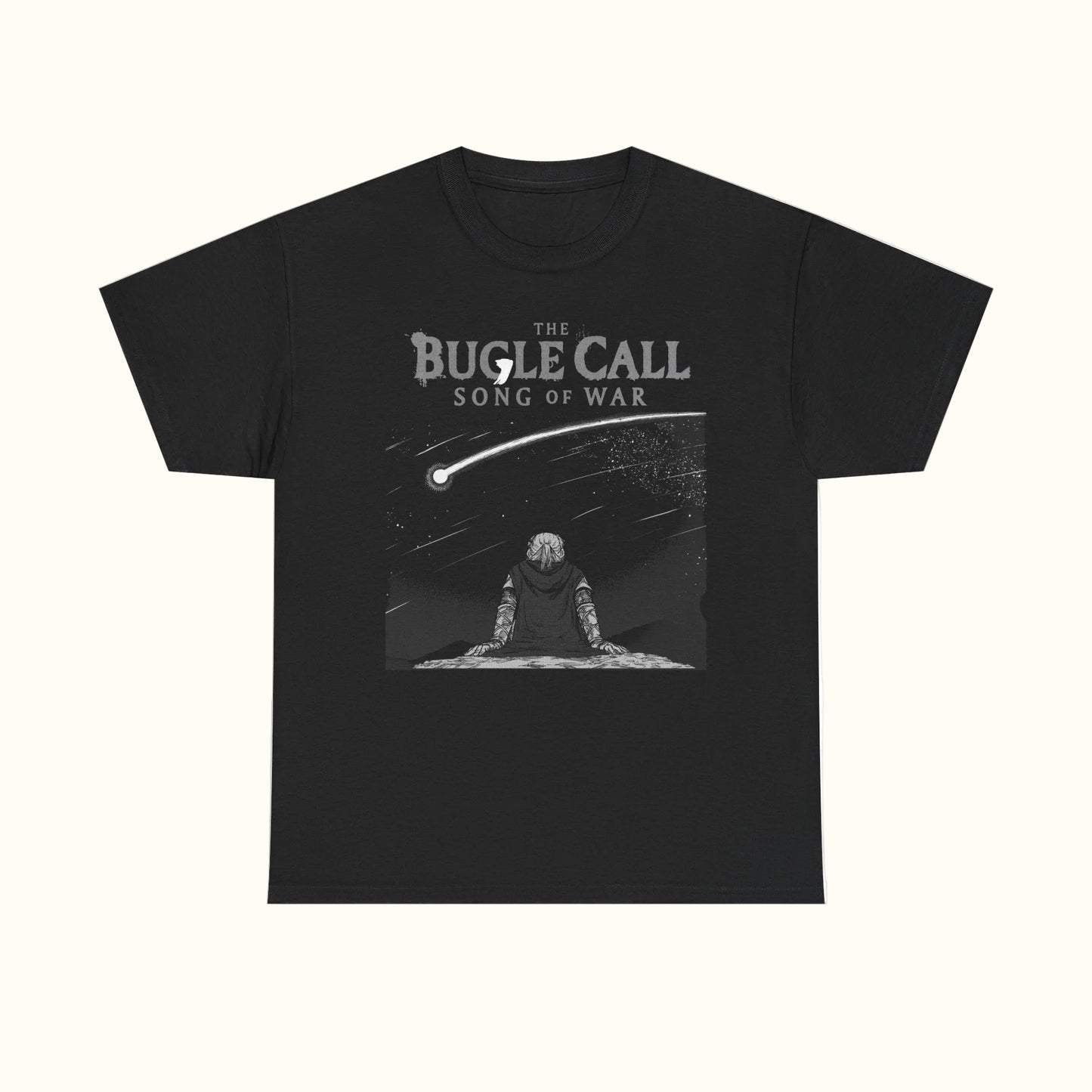 The Bugle Call Song of War T-Shirt Black