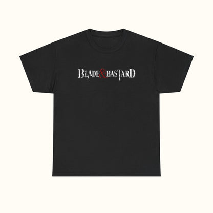 Blade & Bastard Logo T-Shirt Black