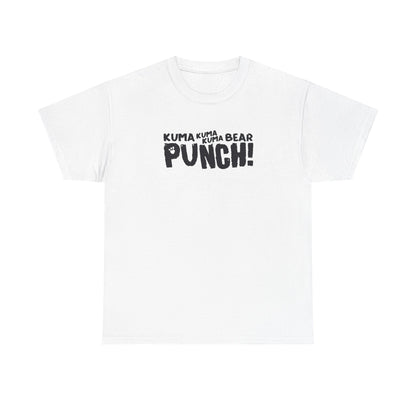 Kuma Kuma Kuma Bear Logo T-Shirt White