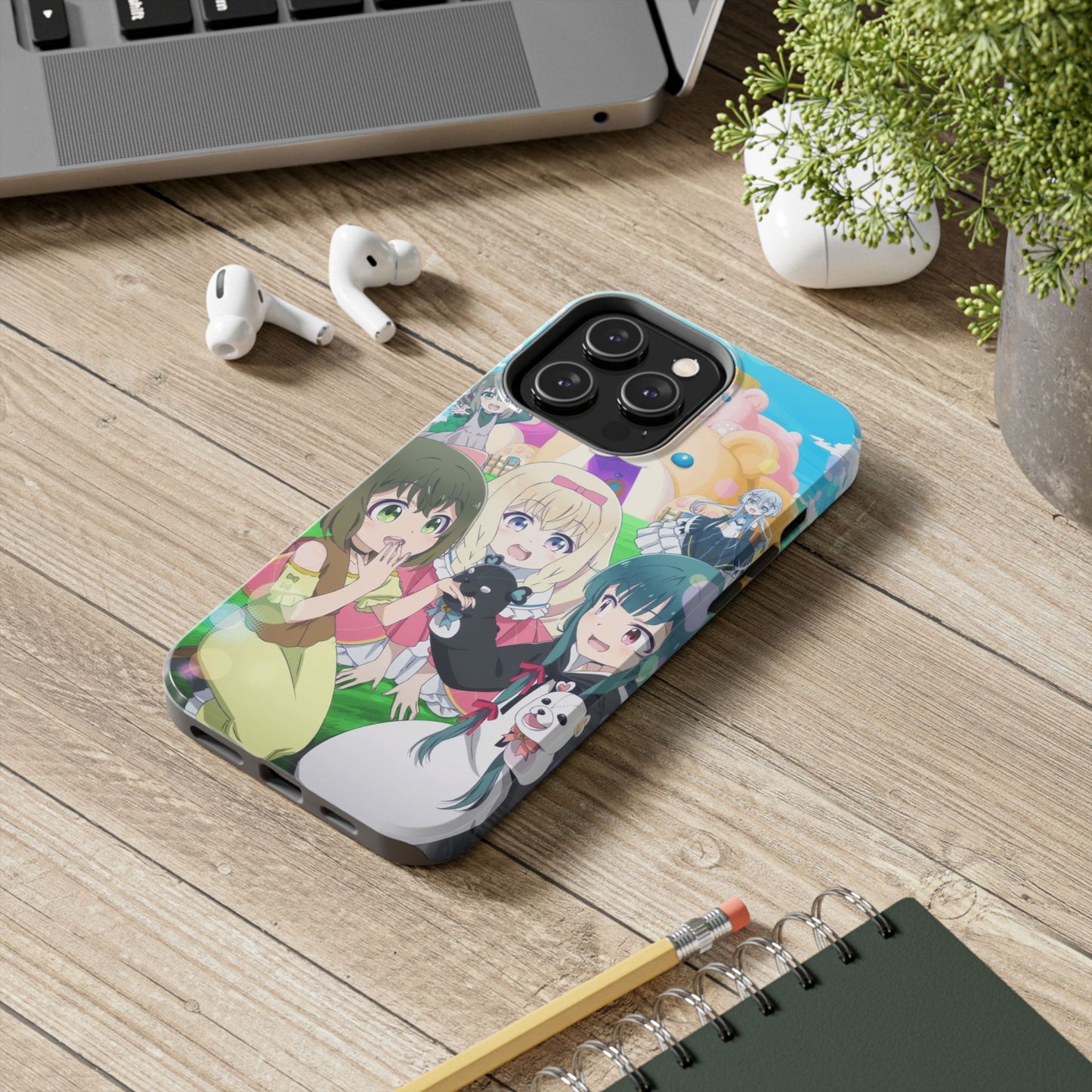 Kuma Kuma Kuma Bear Phone Case