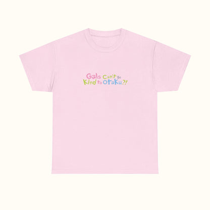 Gals Can’t Be Kind to Otaku Logo T-Shirt Light Pink