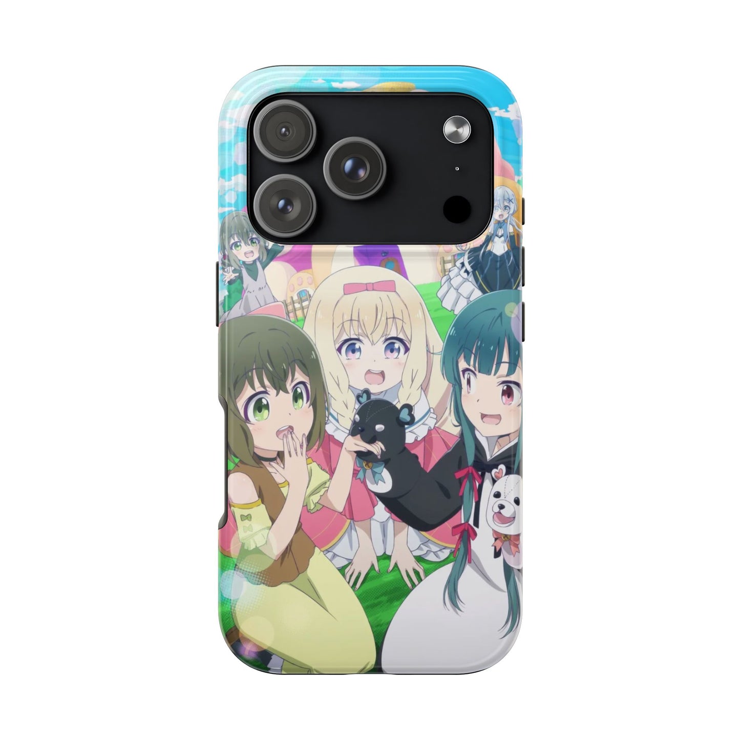 Kuma Kuma Kuma Bear Phone Case iPhone 17 Pro