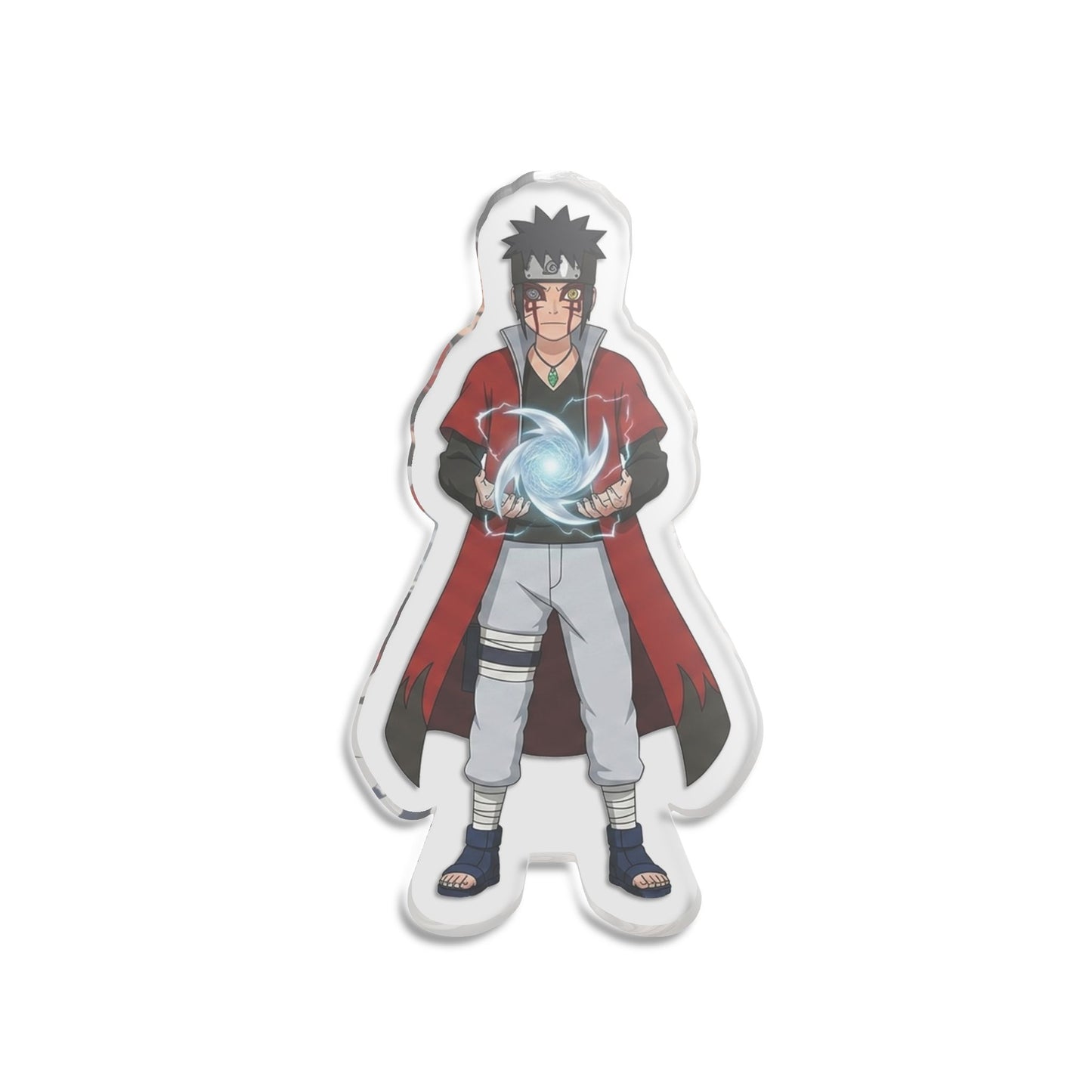 Saruto Uzumaki Acrylic Figure 5" x 5" Transparent
