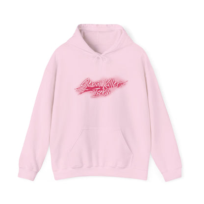 Serial Killer Isekai Hoodie Light Pink