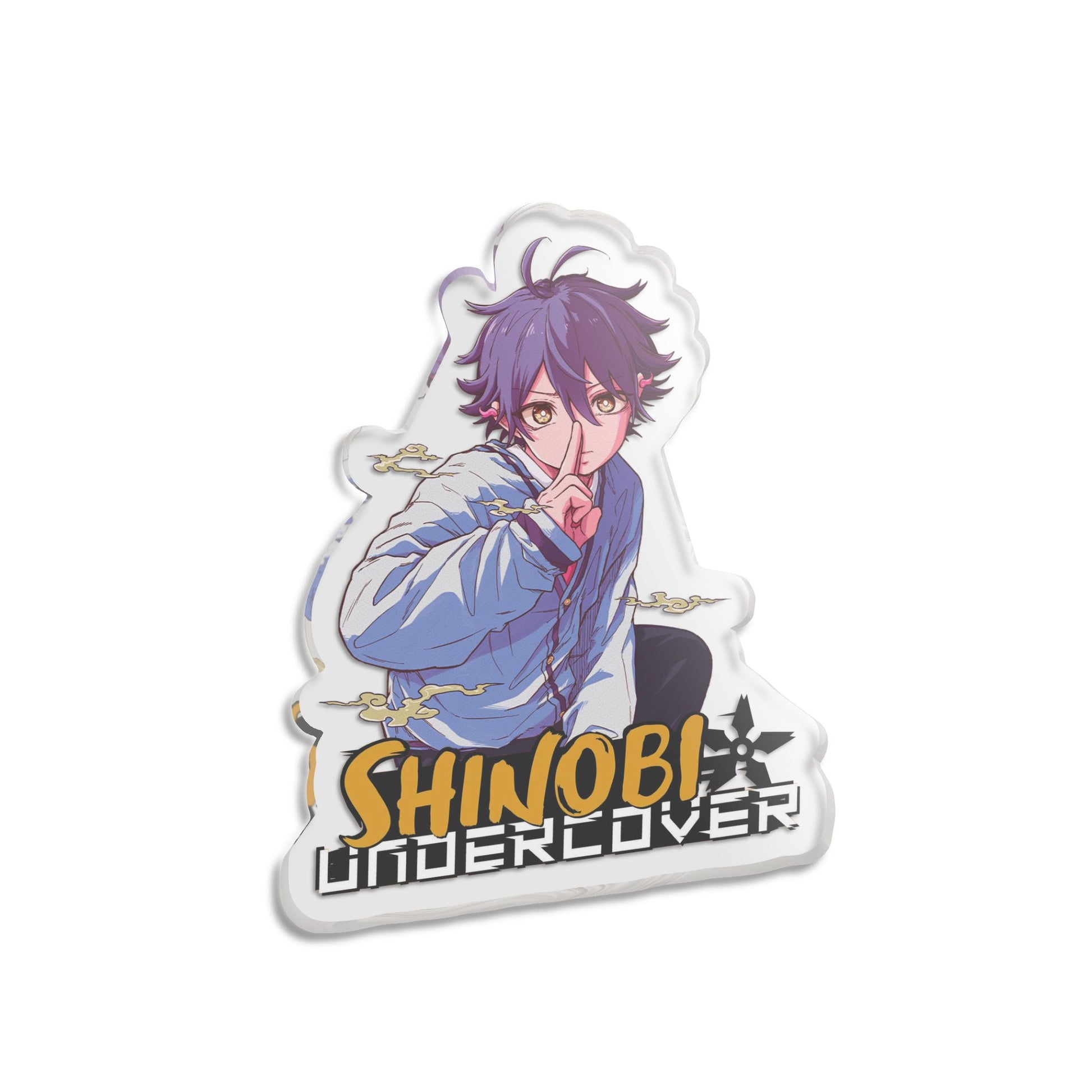 Shinobi Undercover Yodaka Figure 5" x 5" Transparent