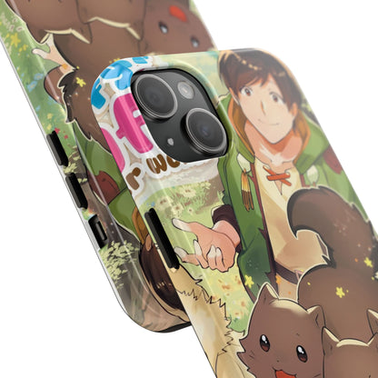 Fluffy Cafe in Another World Luke Phone Case
